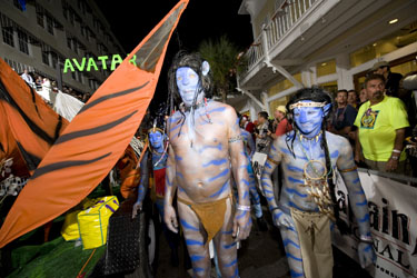 Body Painting 2010 photo - Duval Street, Key West